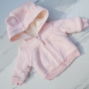 Pink Baby Hoodie with Ears